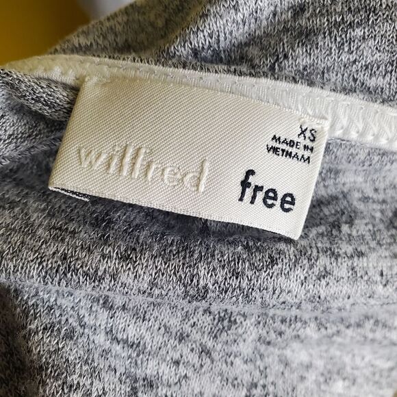 Aritzia Wilfred Esther Basic T-Shirt Dress Gray Size XS - Picture 8 of 10